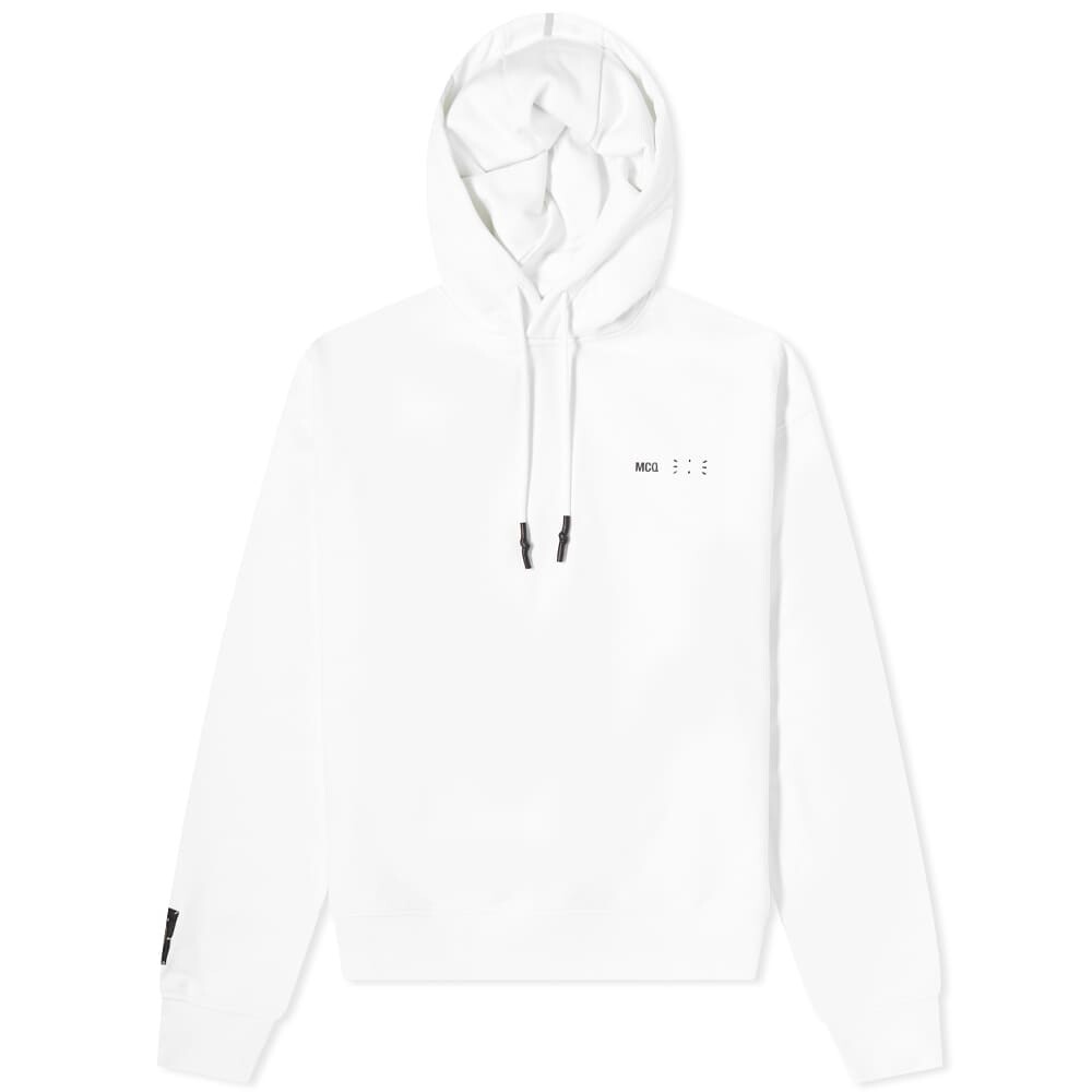 

Толстовка McQ Contrast Logo Hoody, Белый