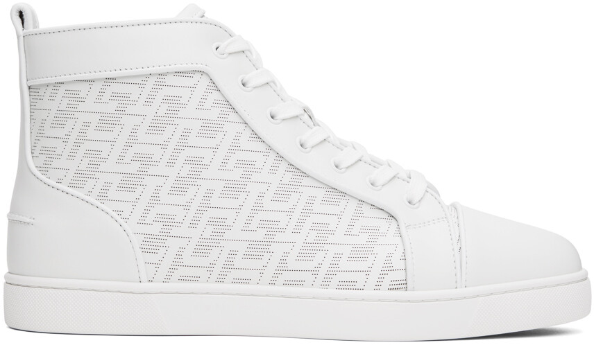 

Белые кроссовки Louis Orlato Christian Louboutin, Белый