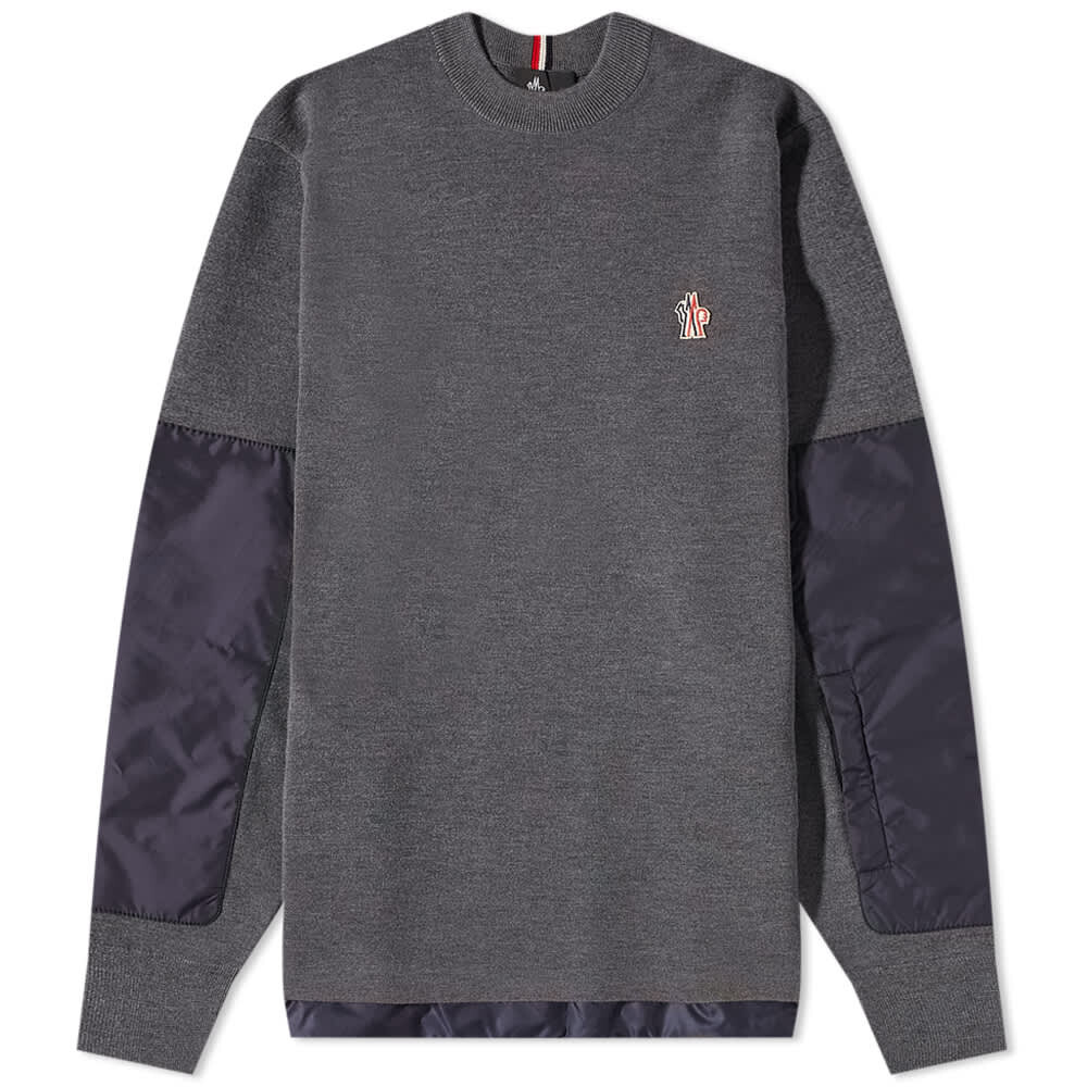 

Джемпер Moncler Grenoble Crew Knit, Серый