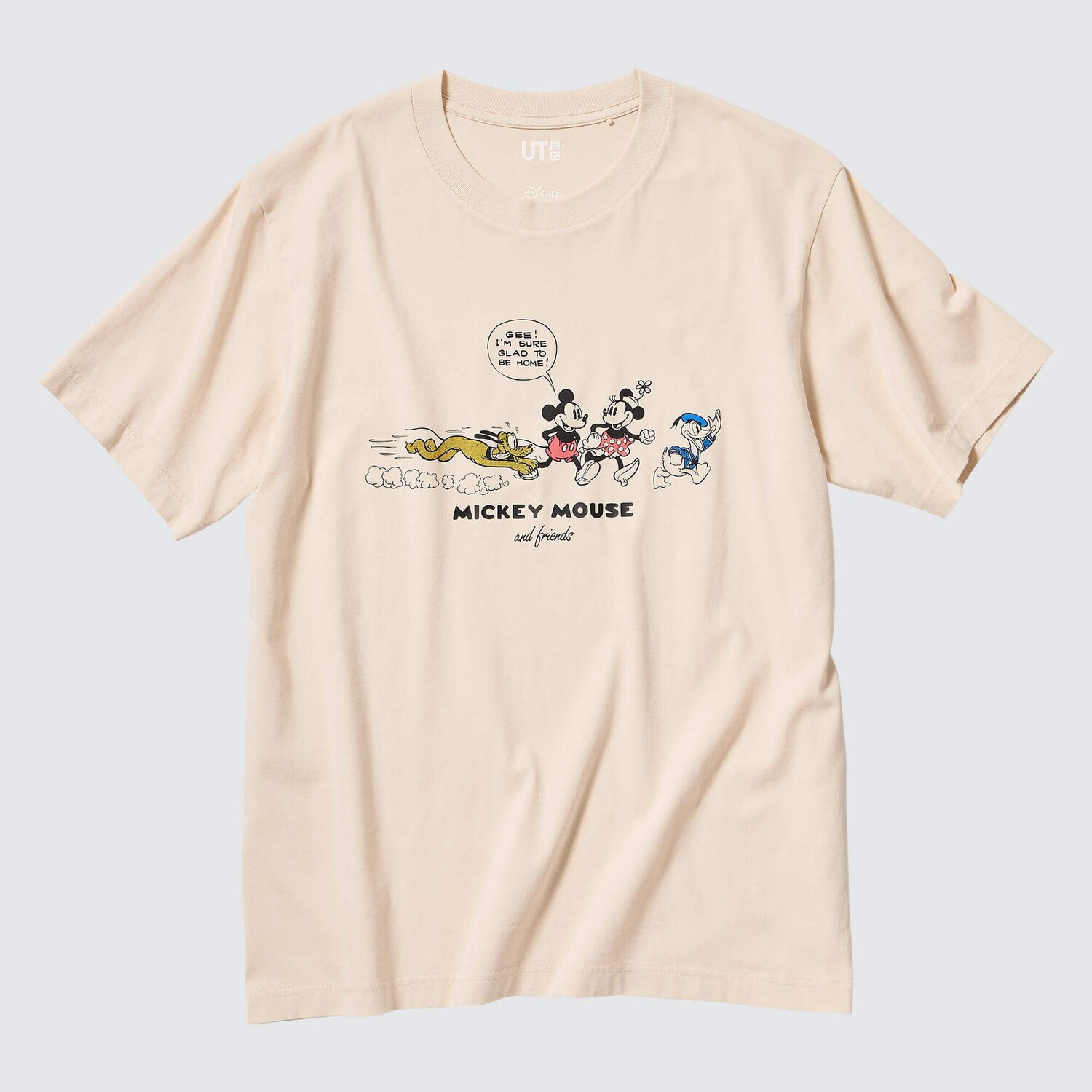 

Футболка Uniqlo Disney Beyond Time UT Graphic, кремовый