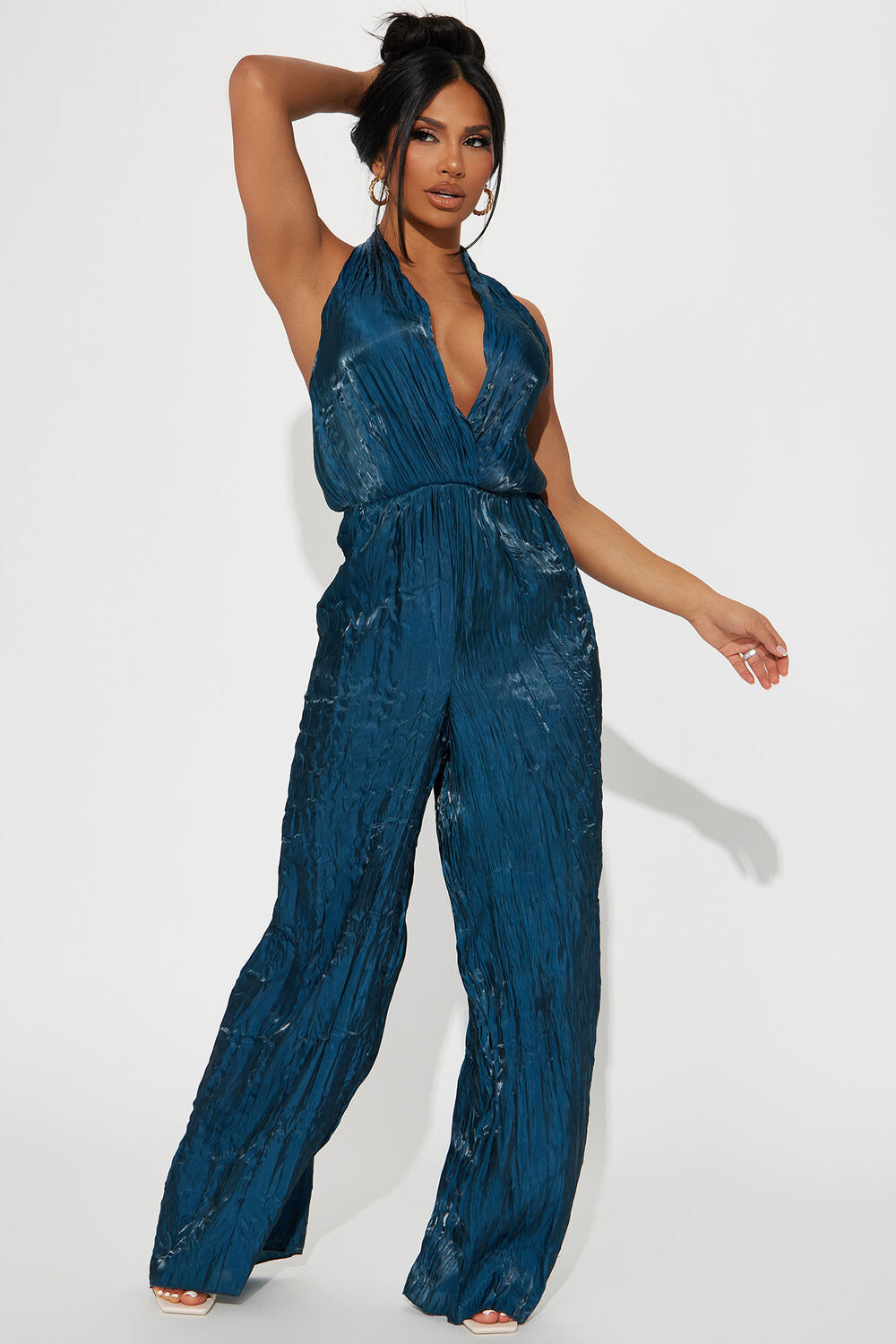 

Комбинезон Fashion Nova J80030, бирюзовый
