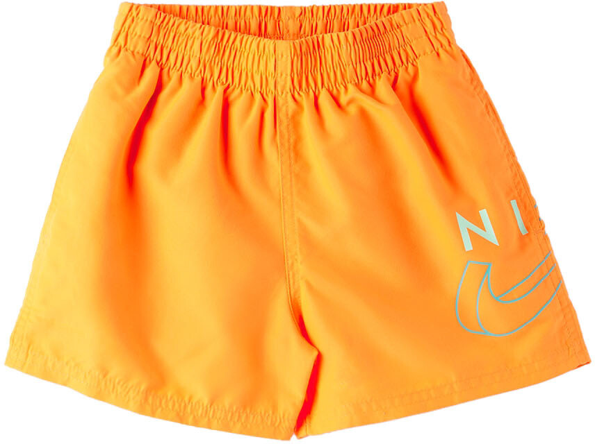 

Детские шорты для плавания Orange Swoosh Nike