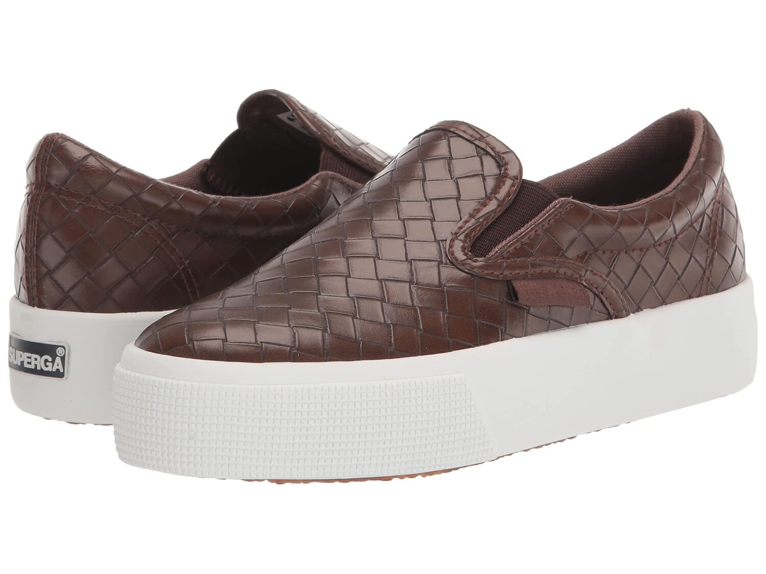

Кроссовки Superga, 2306 Slip-On Woven Faux Leather