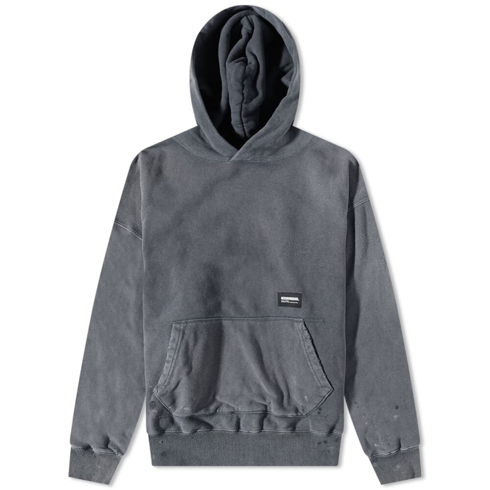 

Толстовка Neighborhood Damaged Hoody, Серый