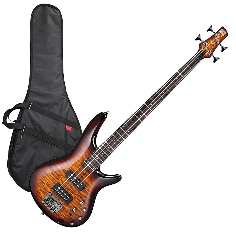

Ibanez SR400EQM 4-струнная бас-гитара - Dragon Eye PERFORMER PAK SR400EQMDEB