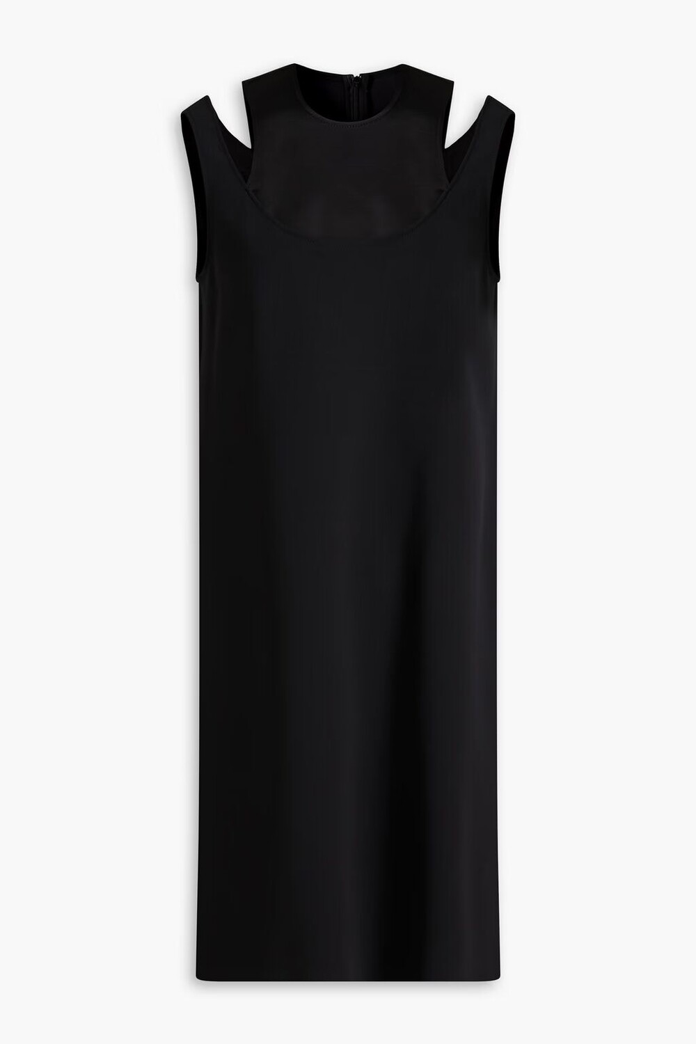 

Платье мини из крепа с вырезами Boutique Moschino, черный