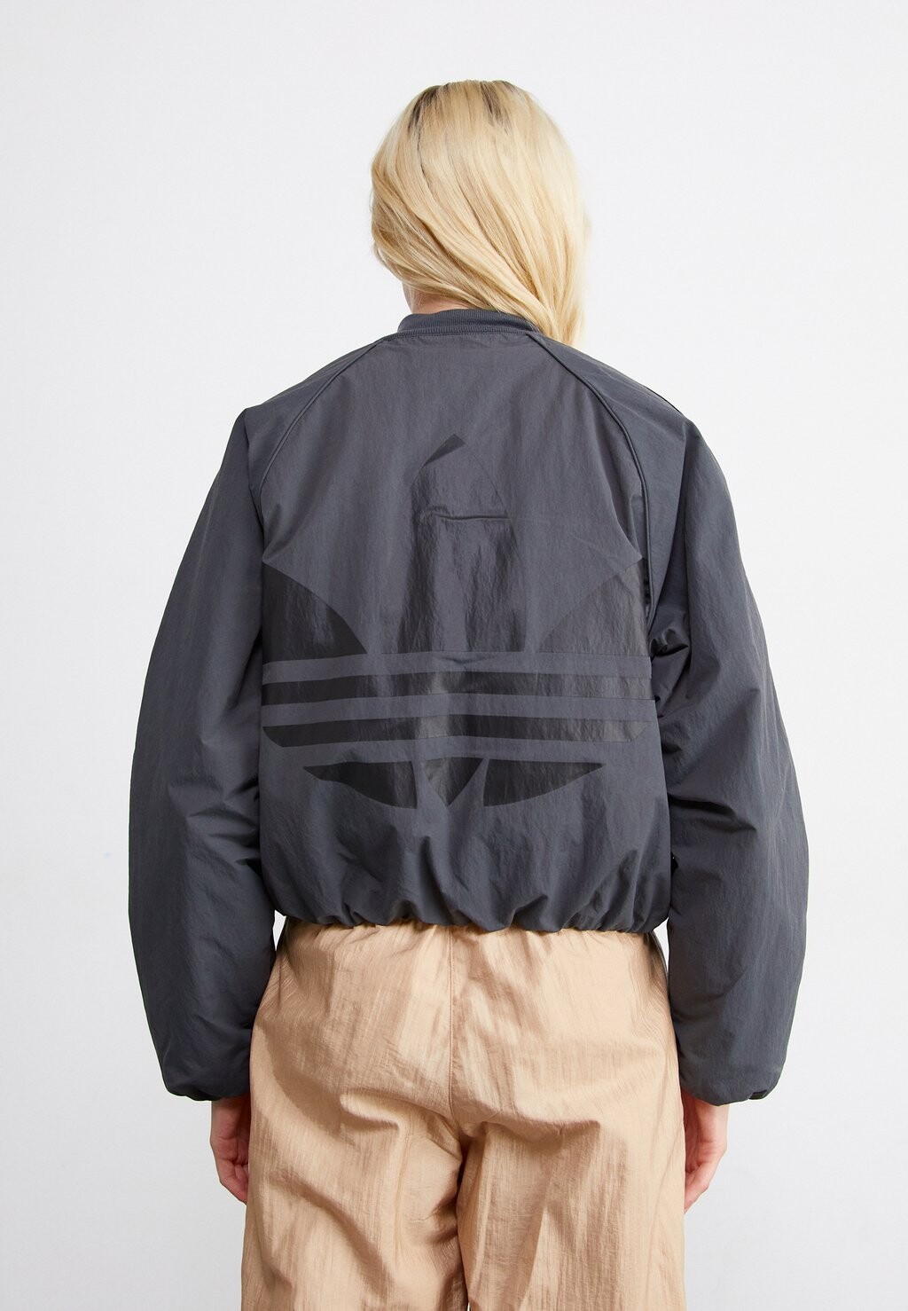

Куртка-бомбер JACKET adidas Originals, цвет grey six