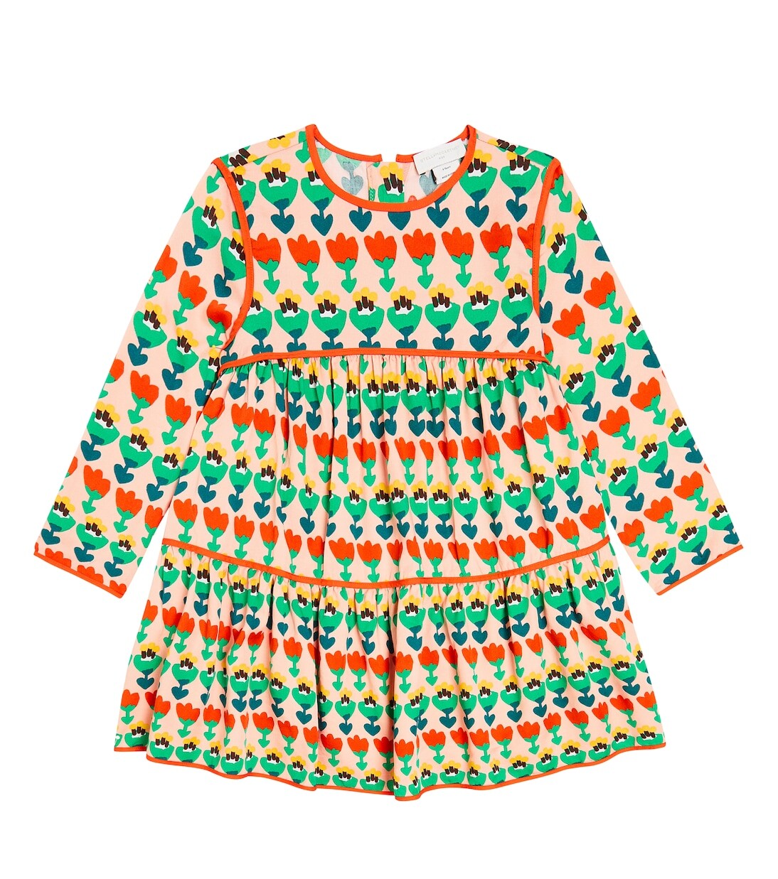

Цветочное платье Stella Mccartney Kids, мультиколор