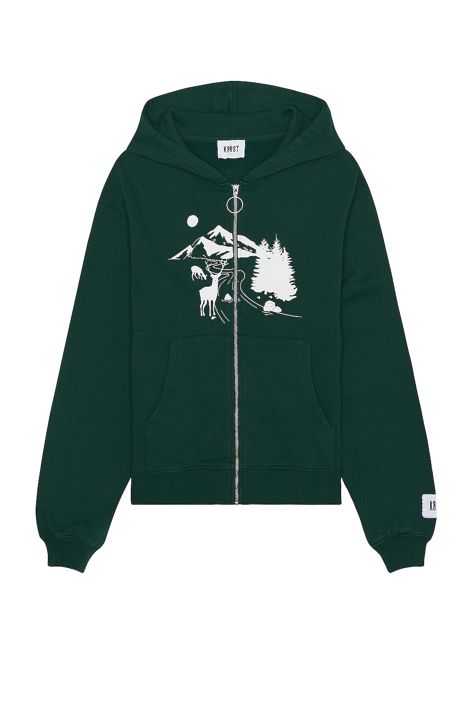 

Толстовка KROST Woodland Zip, цвет Botanical Garden
