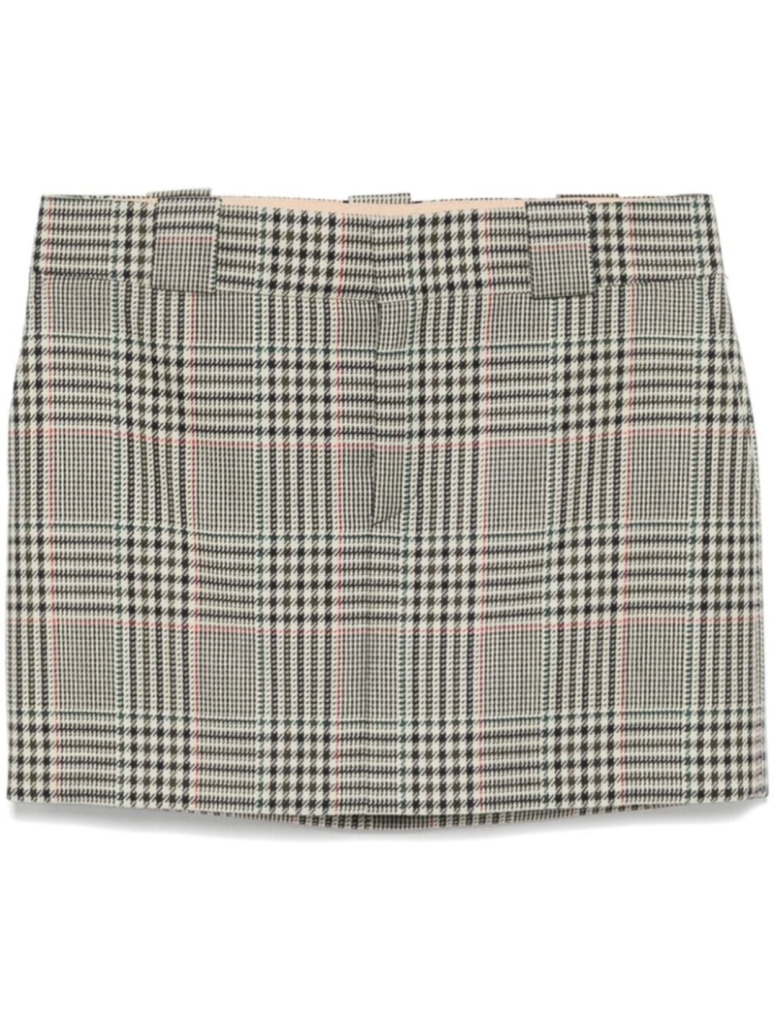 

Chloé юбка мини в клетку, черный