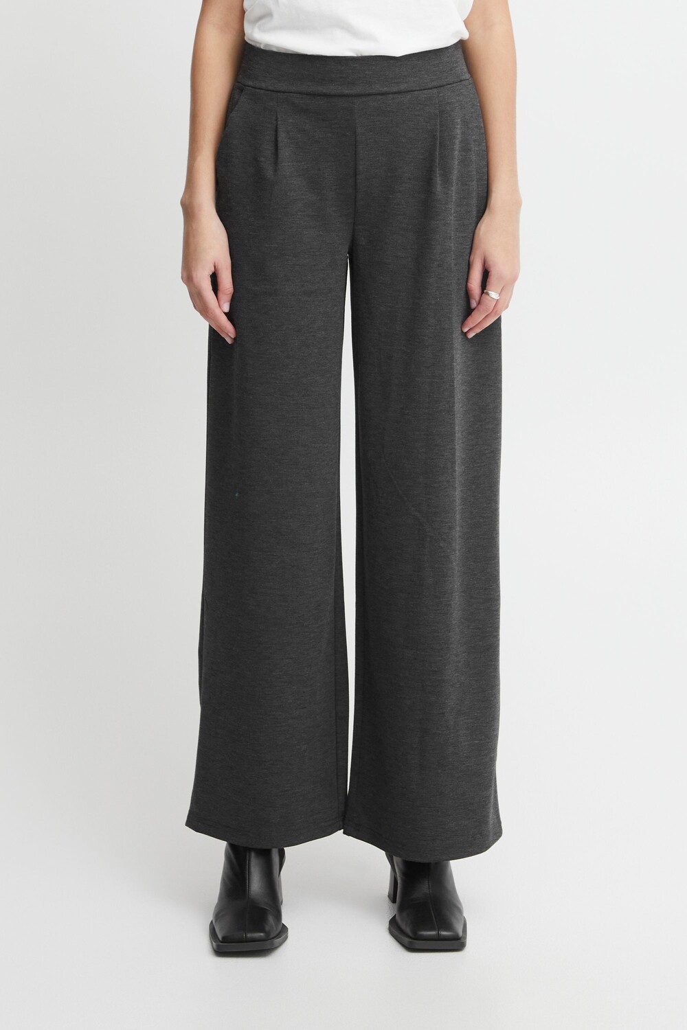 

Брюки ICHI Stoffhose, серый