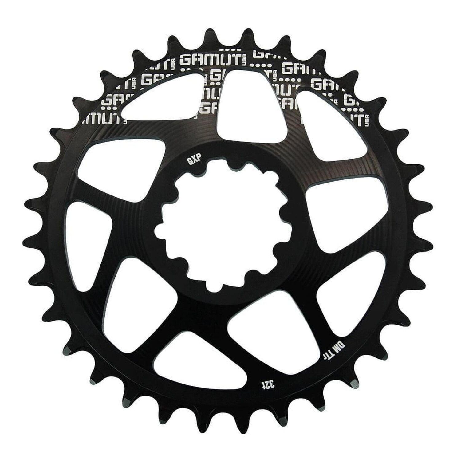 

Передняя звезда TTr с прямым креплением - SRAM BB30 - черная GAMUT, черный