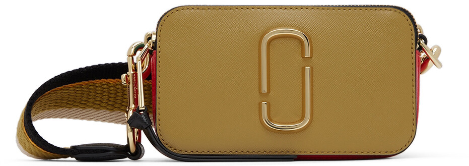 

Сумка на плечо 'The Snapshot' цвета хаки Marc Jacobs