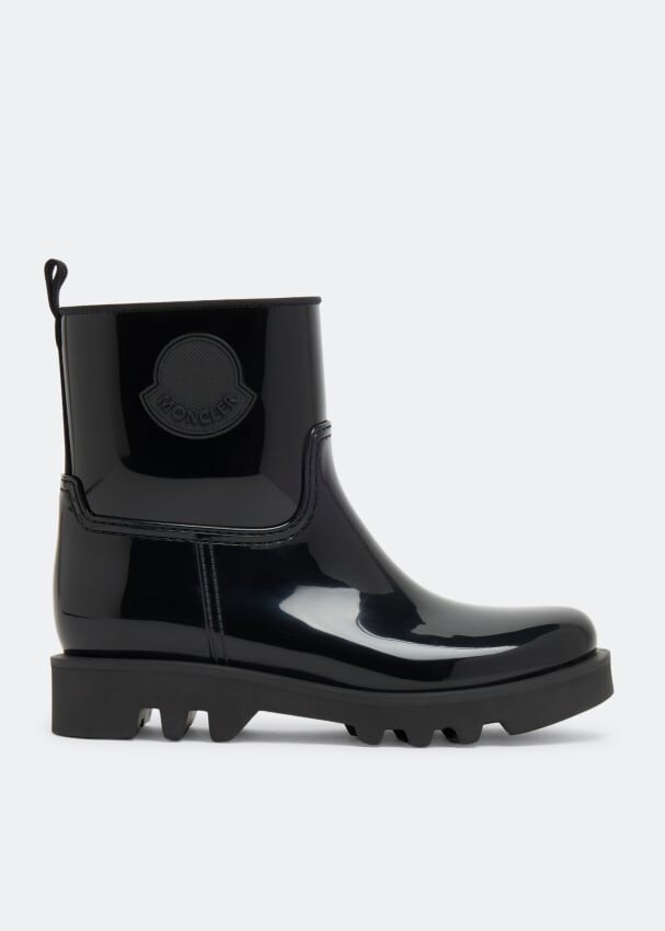 

Ботинки MONCLER Ginette rain boots, черный