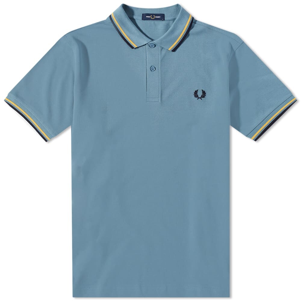 

Футболка Fred Perry Slim Fit Twin Tipped Polo