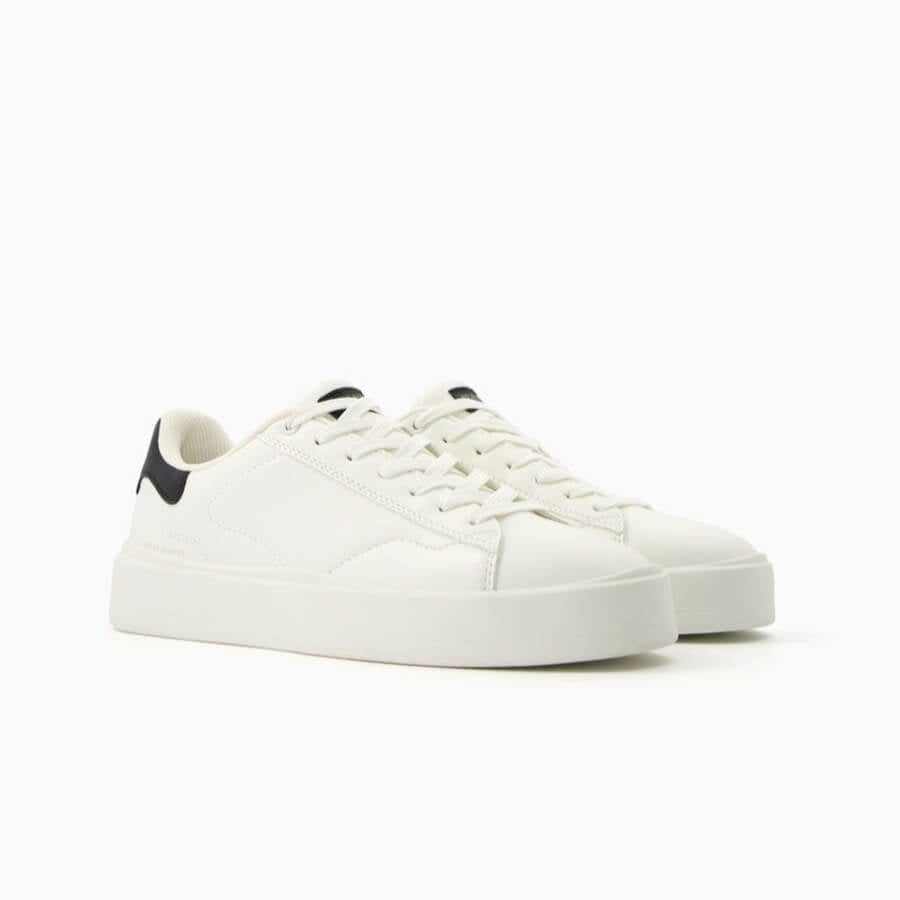 

Кроссовки Bershka Contrast Trainers, белый