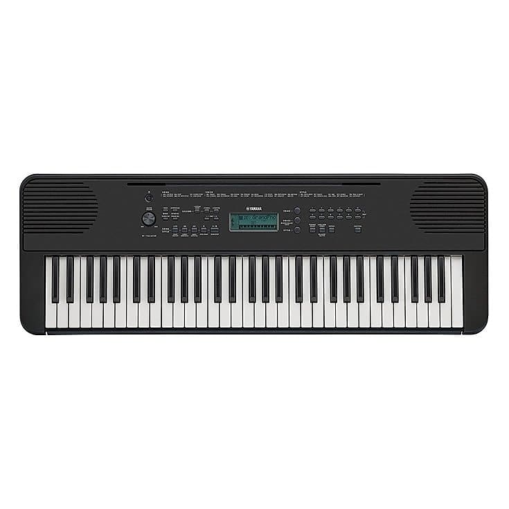 Yamaha PSRE360 61-клавишная портативная клавиатура, черная PSRE360 61-Key Portable Keyboard, Black