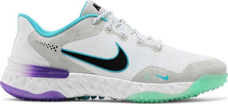 

Кроссовки Nike Alpha Huarache Elite 3 Turf 'White Peach Cream', белый