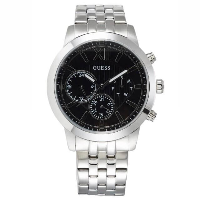 

Часы наручные Guess Mercury Box Set, серебристый