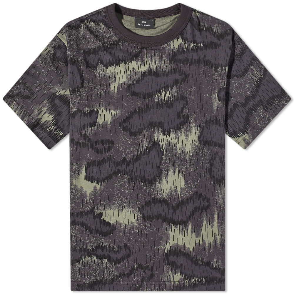 

Футболка Paul Smith Camo Print Tee, Серый