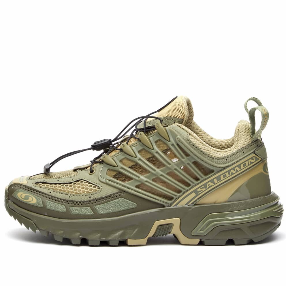 

Кроссовки Salomon ACS Pro, серо-зеленый/зеленый/оливковый