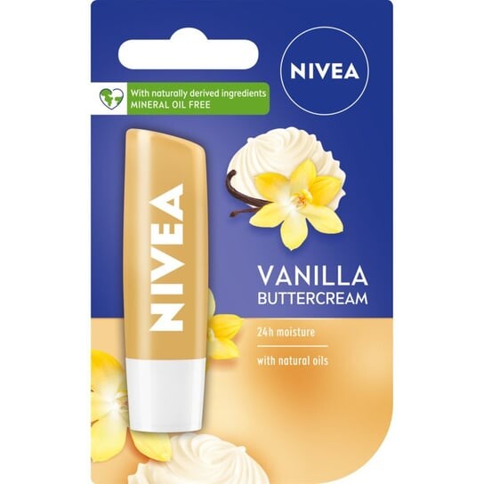 

Ухаживающая губная помада Vanilla Buttercream, 4,8 г Nivea