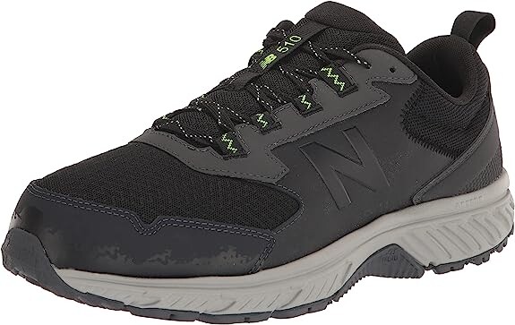 

Кроссовки New Balance Men's 510 V5 Trail Running, чёрный/серый/бежевый