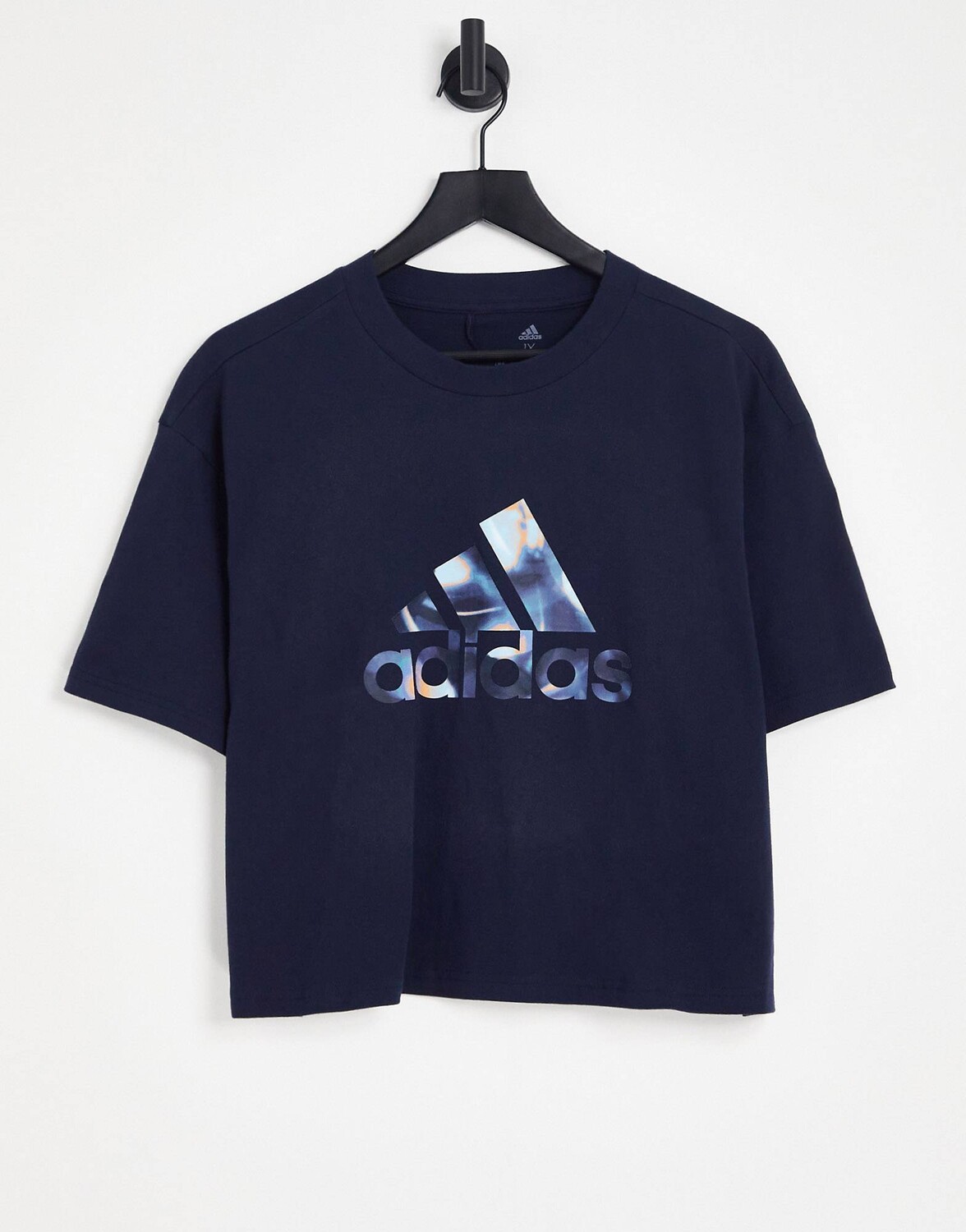 

Темно-синяя футболка adidas Plus You for You