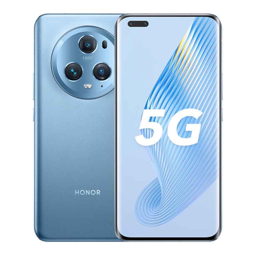 Смартфон Honor Magic5 Pro, 12Гб/256Гб, 2 Nano-SIM, синий - фото