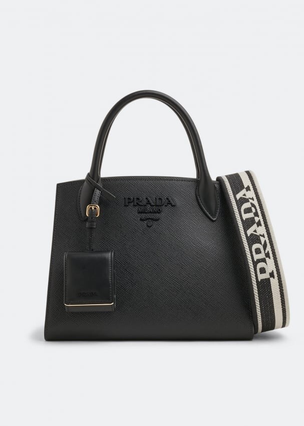

Сумка PRADA Small Monochrome bag, черный