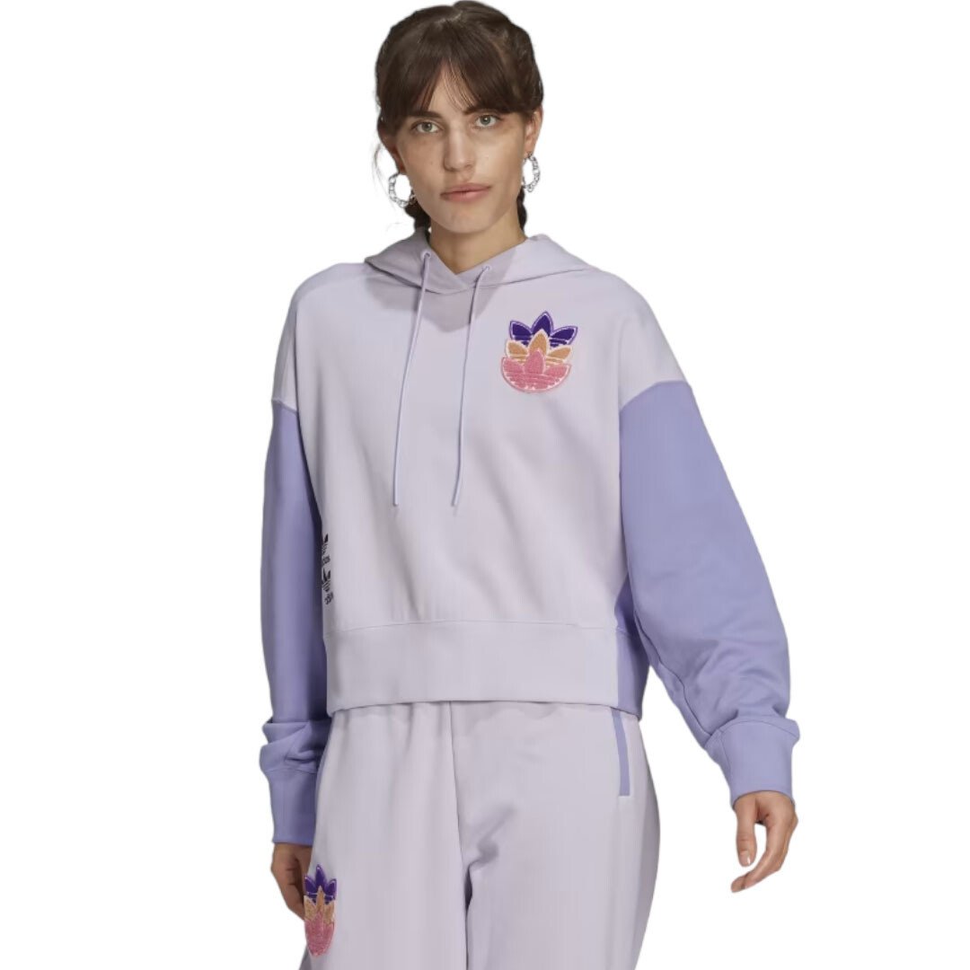 

Толстовка Adidas Originals Logo Play Cropped, сиреневый, Фиолетовый