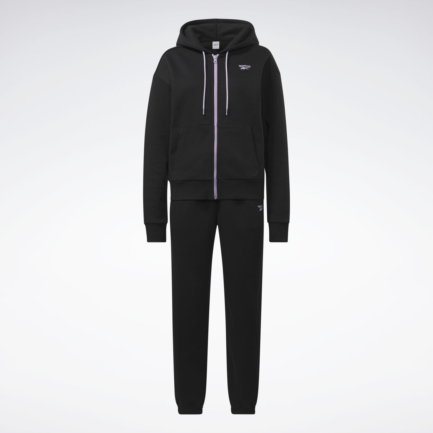 

Флисовый спортивный костюм Doorbuster Reebok Identity Vector, черный