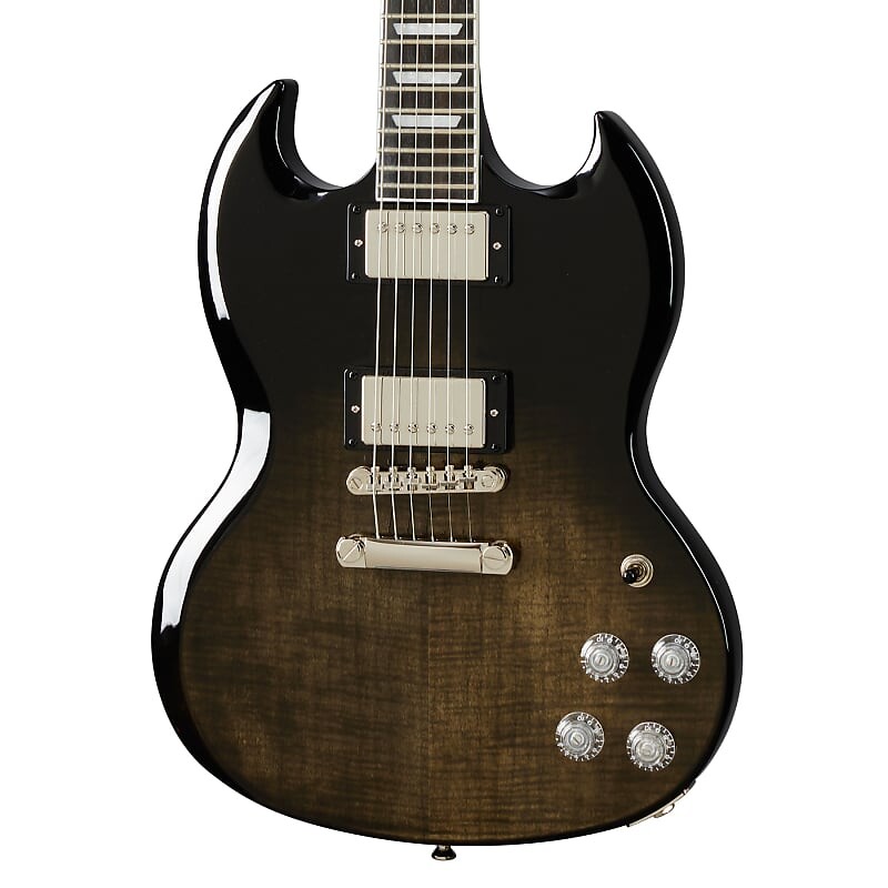 

Epiphone SG Modern Figured - Trans Black Fade