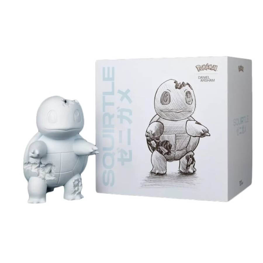 

Фигурка Daniel Arsham x Pokemon Crystalized Squirtle Figure, голубой