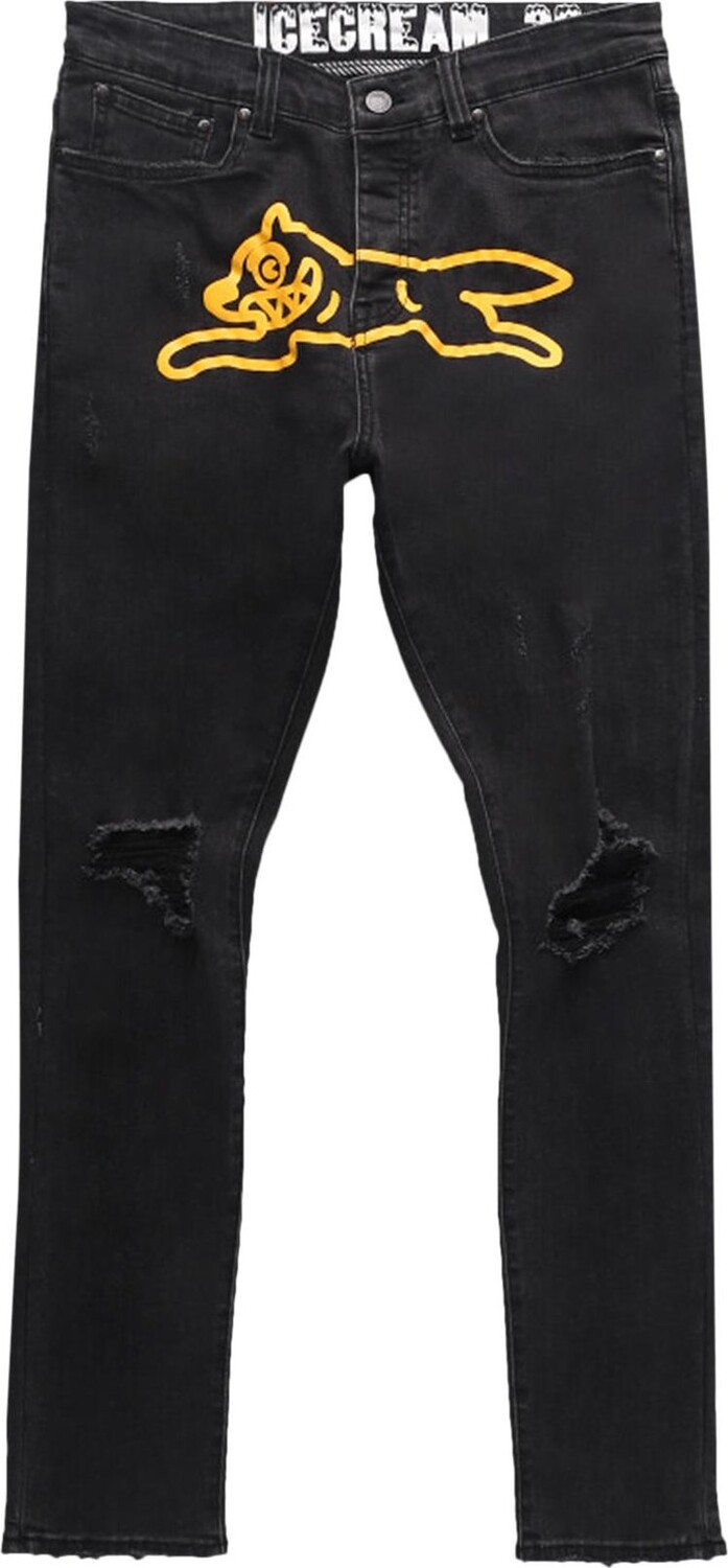 

Джинсы Icecream Running Dog Jean 'Black Rinse', черный
