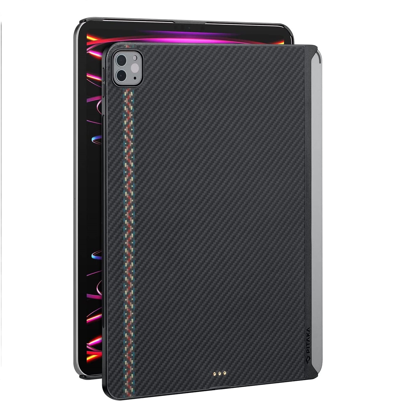 Чехол Pitaka MagEz Case 2 для iPad 11 2022, Rhapsody ультратонкий силиконовый чехол накладка для oppo f7 с принтом поцелуй
