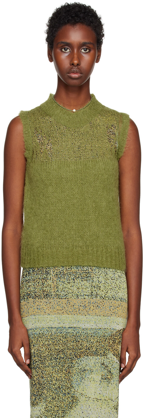 

Майка Tranquilito цвета хаки Paloma Wool