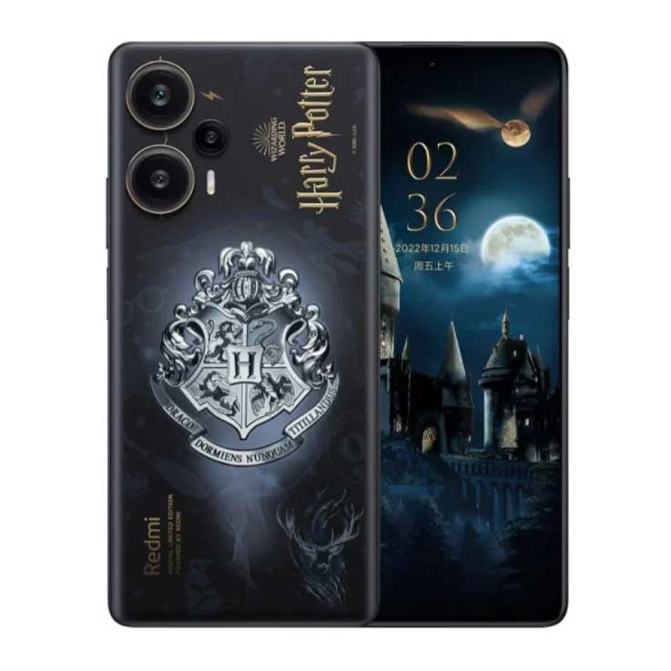 Смартфон Xiaomi Redmi Note 12 Turbo, Harry Potter Edition, 12Гб/256Гб, 2 Nano-SIM, черный - фото