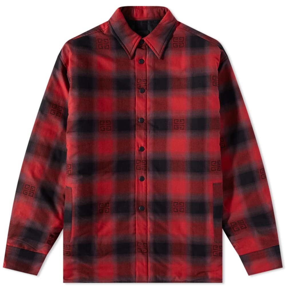 

Рубашка Givenchy Classic Plaid Overshirt