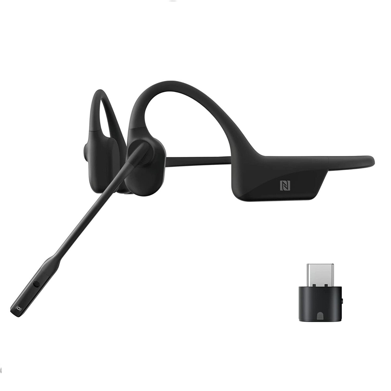 

Беспроводная гарнитура Shokz OpenComm UC с костной проводимостью USB-C, черный