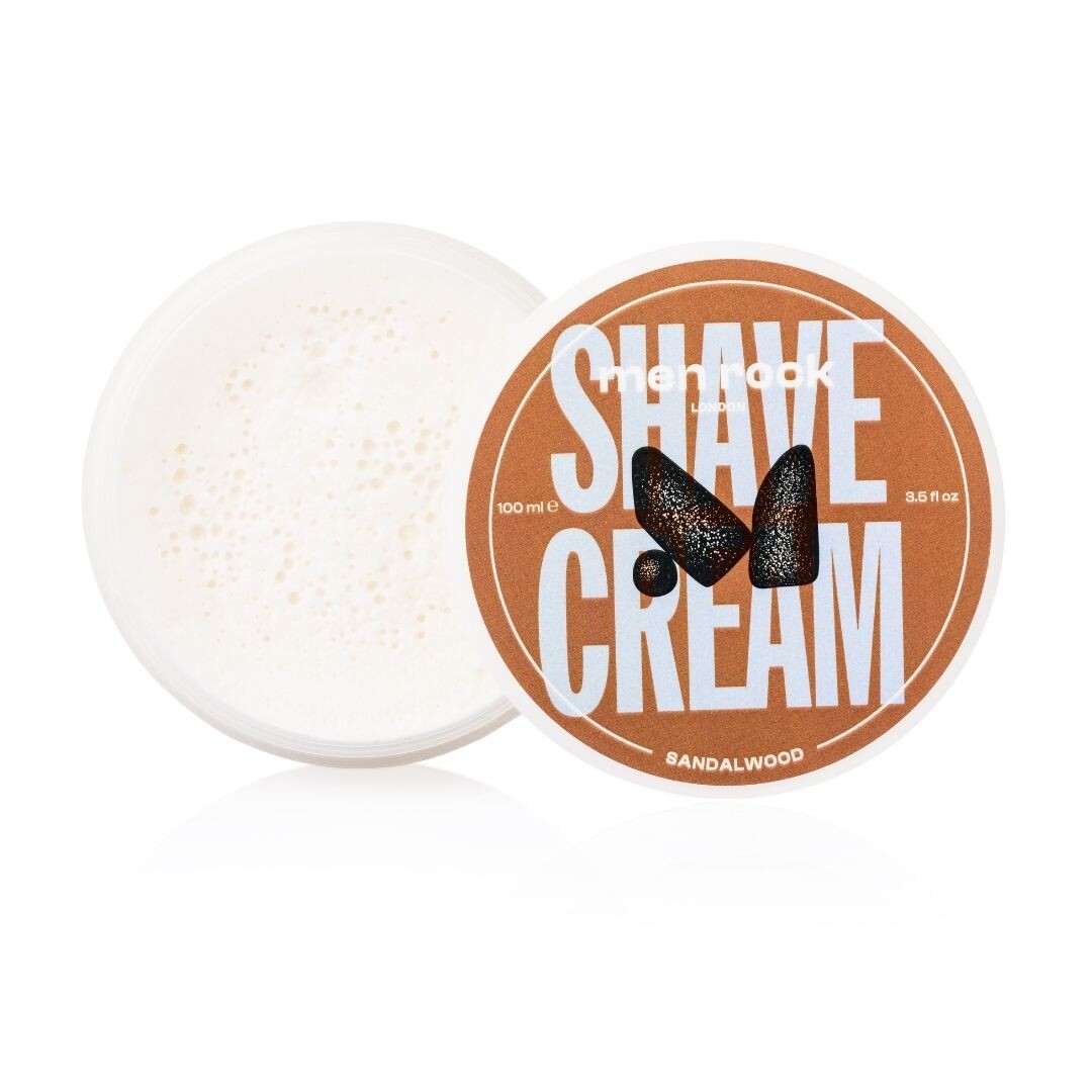 

MenRock Крем для бритья Shave Cream для мужчин Сандаловое дерево 100г