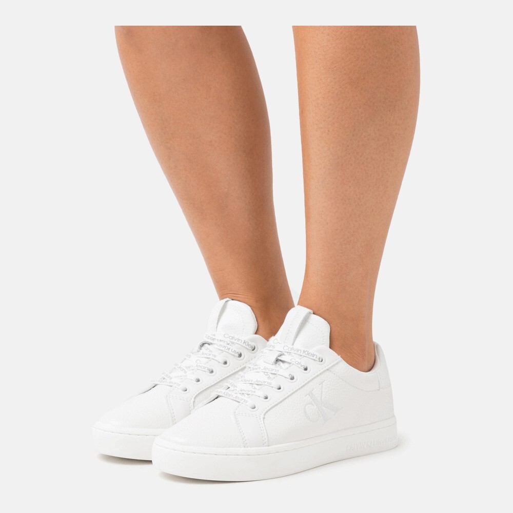 

Кроссовки Calvin Klein Jeans Classic Cupsole Laceup, triple white