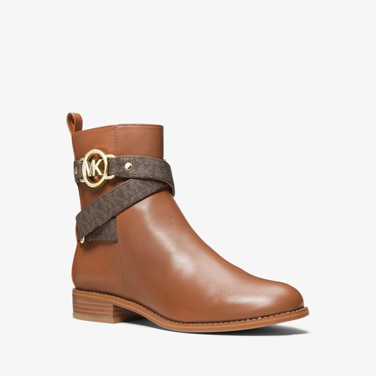 

Ботильоны Michael Kors Rory Leather and Logo, коричневый