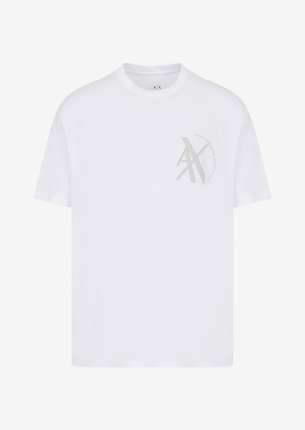 

Футболка стандартного кроя Armani Exchange, белый