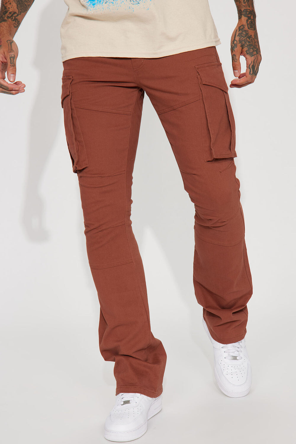 

Брюки карго Fashion Nova SM23B523, коричневый