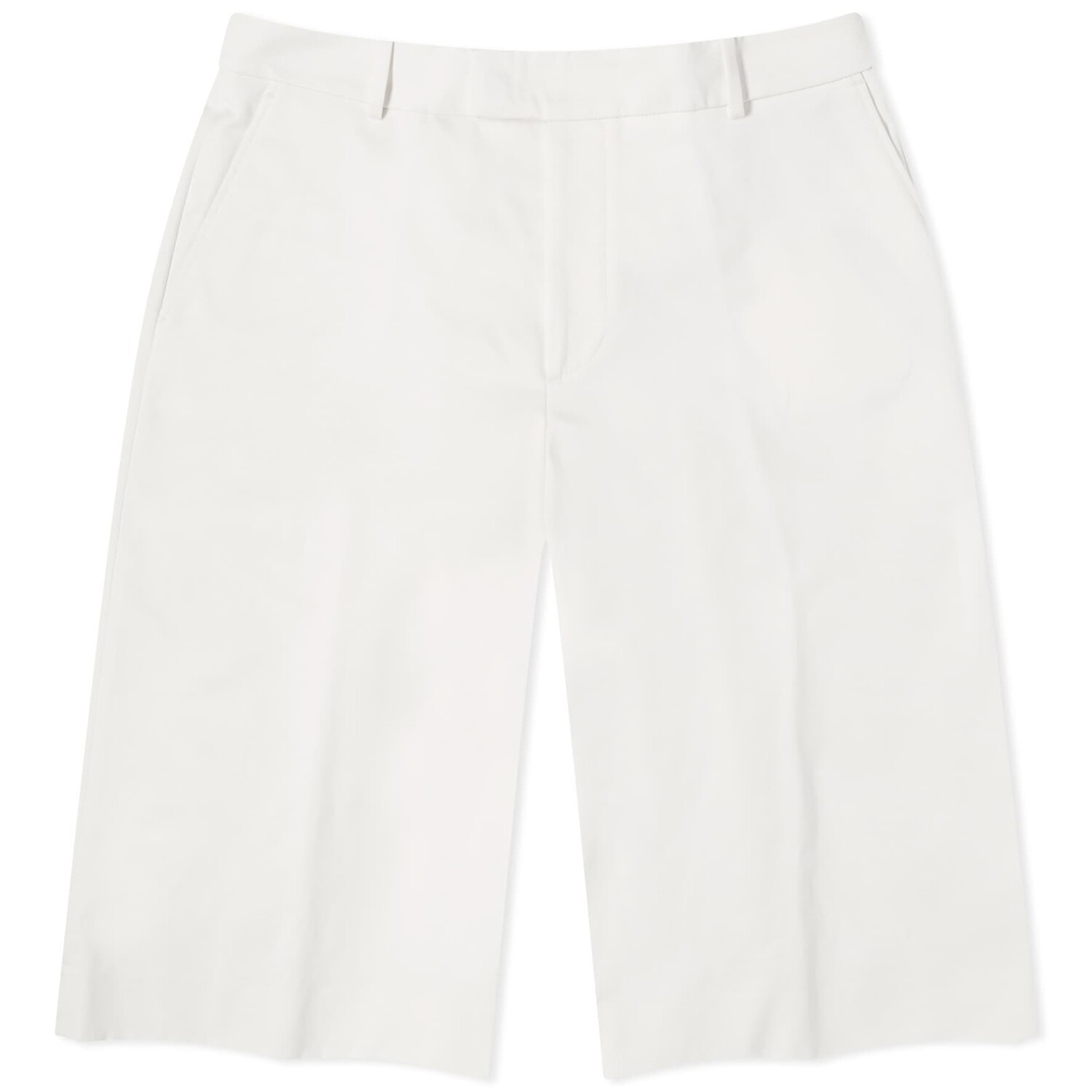 

Шорты Alexander Mcqueen Twill Baggy, желтовато-белый