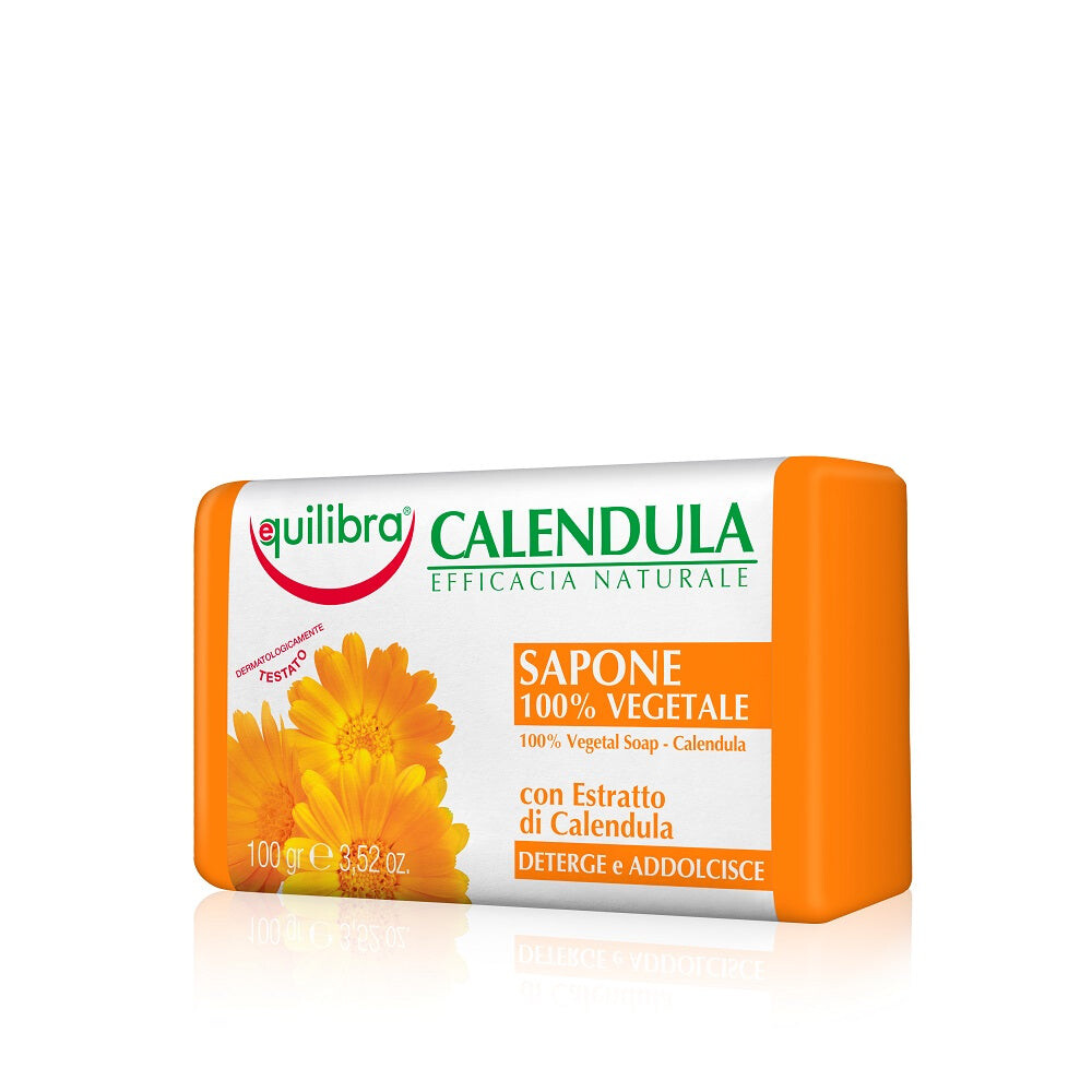 

Equilibra Calendula 100% Vegetal Soap мягкое мыло с календулой 100г