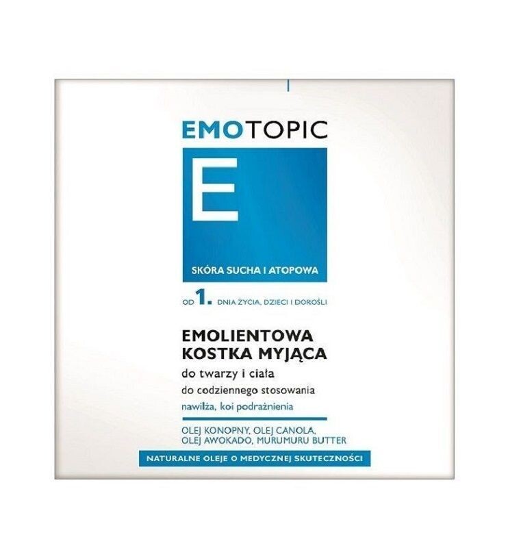 

Emotopic Emolientowa Kostka Myjąca стиральный кубик, 100 g