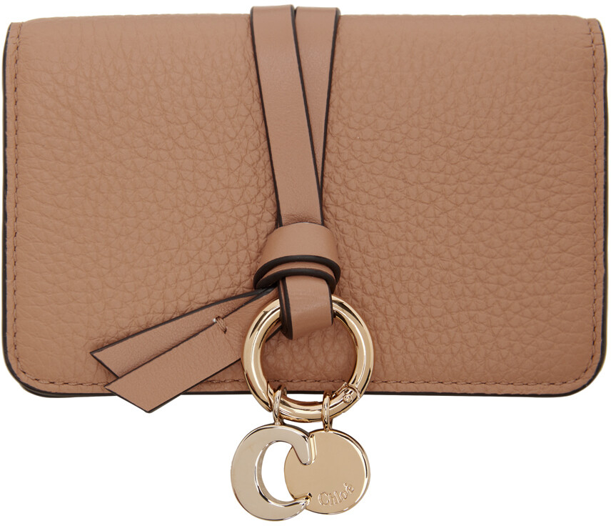 

Держатель для карт Tan с алфавитом Chloé