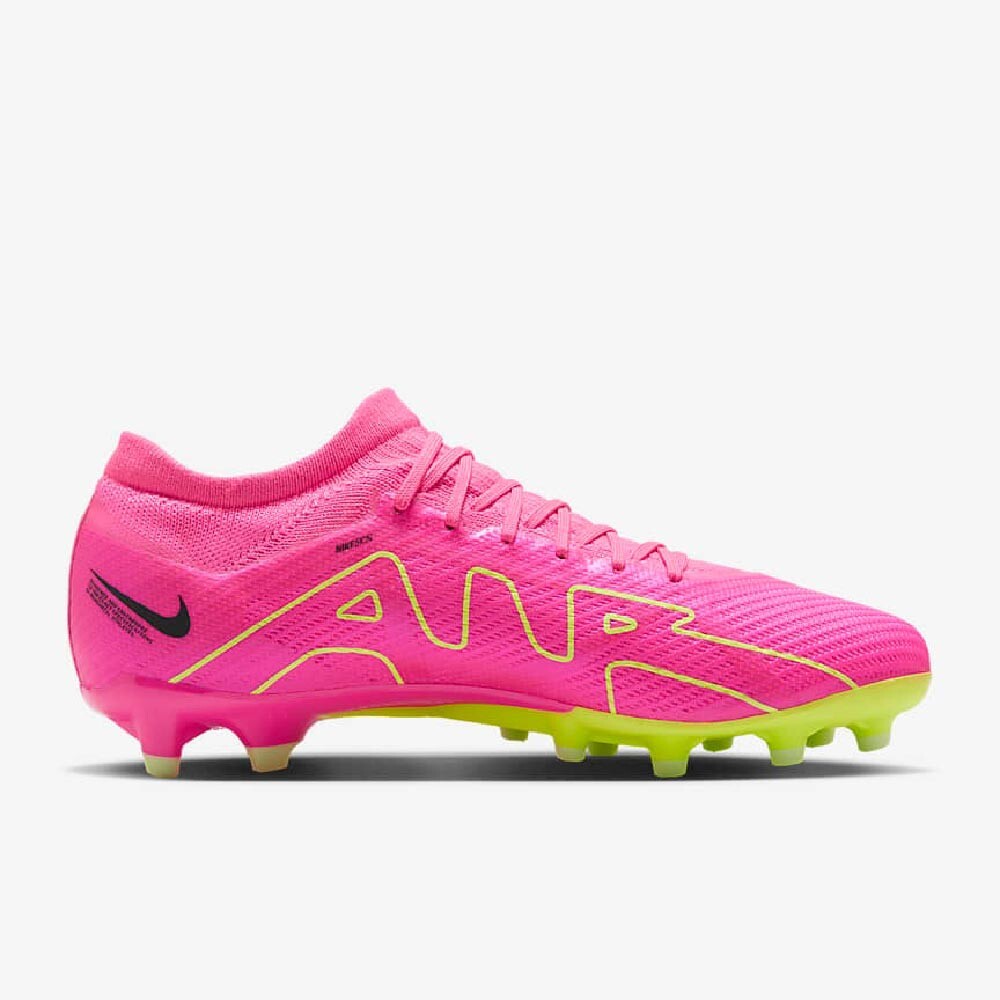 

Бутсы Nike Zoom Vapor 15 Pro AG-Pro Men's Artificial Grass Football, розовый/зеленый